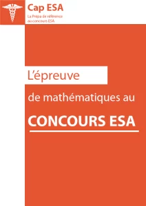 l'épreuve de mathématiques au concours esa