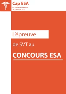 L'épreuve de SVT au concours ESA